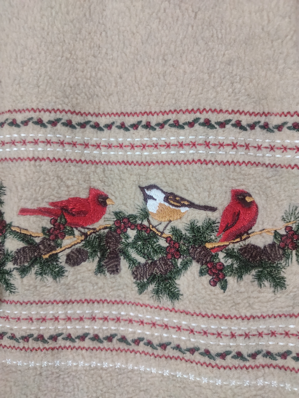 Croft & Barrow Cardinal Fleece - Picture 2 of 4